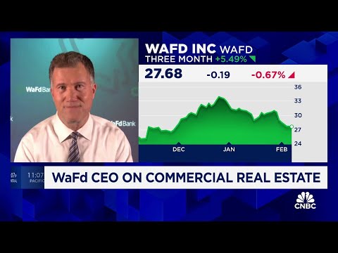 WaFd CEO on regional bank challenges, commercial real estate and Luther acquisition