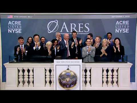 Ares Commercial Real Estate (NYSE: ACRE) Rings The Opening Bell®