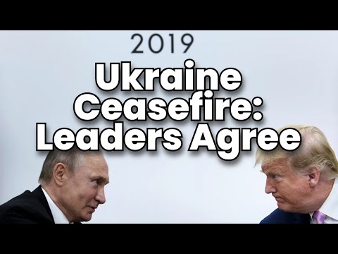 Trump and Putin Discuss Ukraine Ceasefire Framework