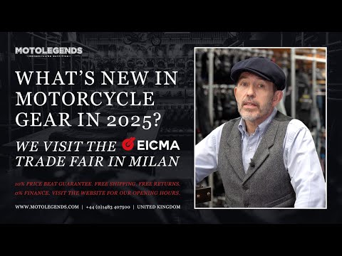 What’s new in motorcycle gear in 2025? We visit the EICMA trade fair in Milan